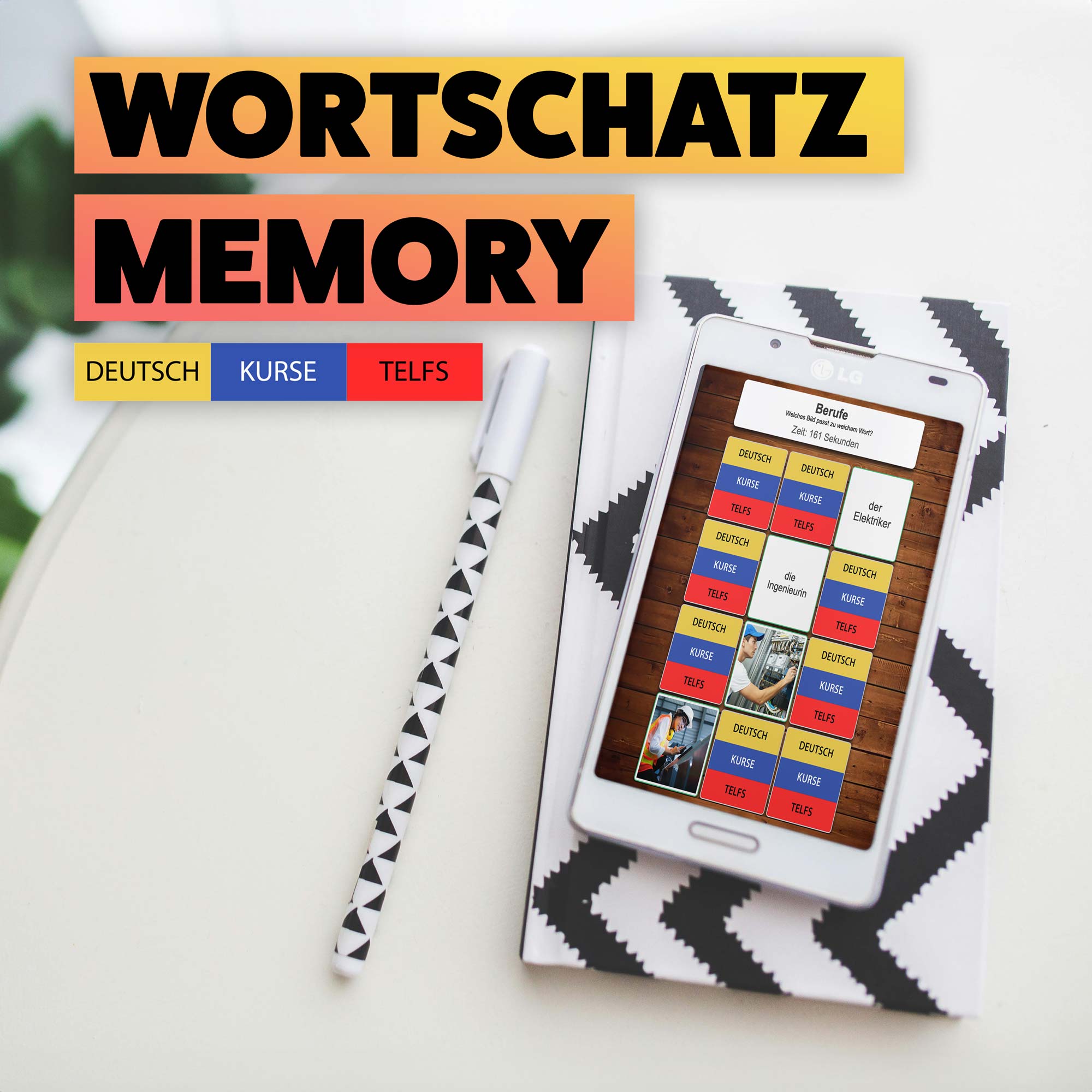 Wortschatz Memory